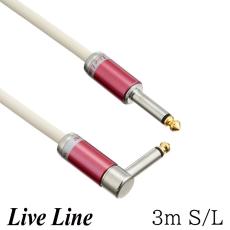 Live Line Advance Series Cable 3m S/L -Red-【オンラインストア限定】
