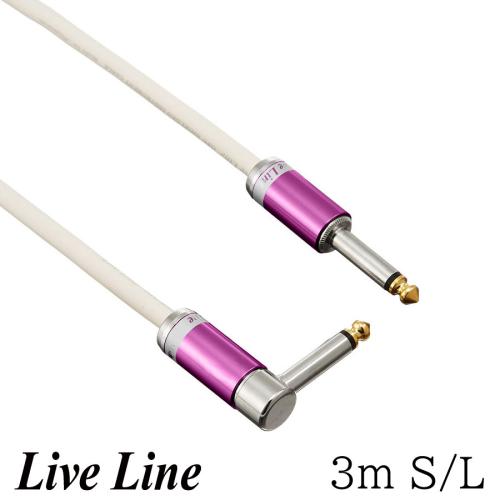 Live Line Advance Series Cable 3m S/L -Purple-【オンラインストア限定】
