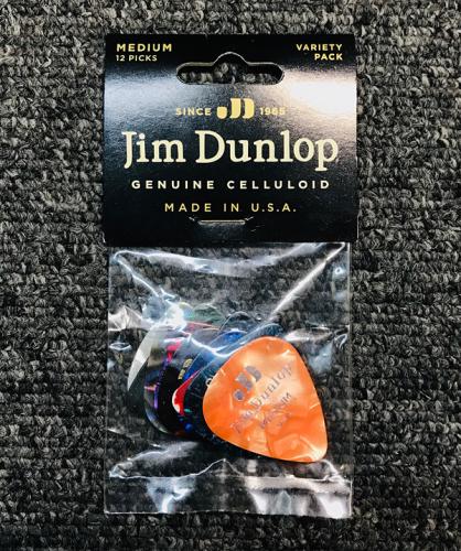 Jim Dunlop CELLULOID PICK MEDIUM VARIETY PACK PVP106【12枚入り】【オンラインストア限定】