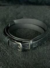 BEAR STRAPS Slim Padded -Black / Nickel-《ギターストラップ》