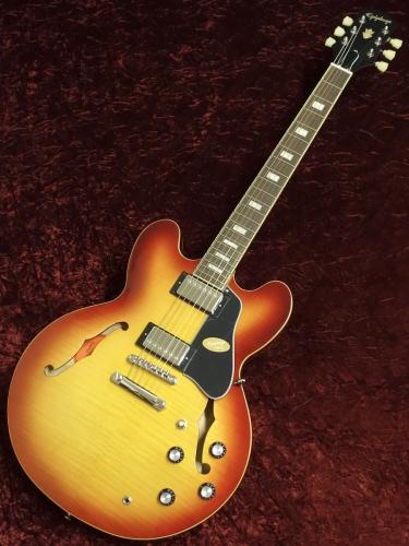 Epiphone ES-335 Figured Raspberry Tea Burst #23061510452