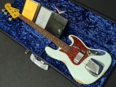 Fender Custom Shop Limited Edition 1960 Jazz Bass Relic Super Faded/Aged Sonic Blue
