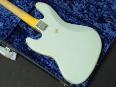 Fender Custom Shop Limited Edition 1960 Jazz Bass Relic Super Faded/Aged Sonic Blue_6