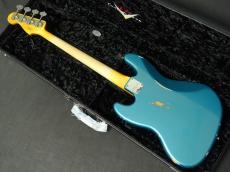 Fender Custom Shop Limited Edition 1960 Jazz Bass Relic Aged Ocean Turquise_3