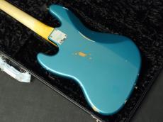 Fender Custom Shop Limited Edition 1960 Jazz Bass Relic Aged Ocean Turquise_5