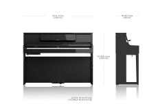 Roland LX-5-PES(黒色鏡面艶出し塗装)_8