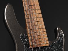 Sadowsky Metro Express MX24 VJ6 24-Fret Vintage J/J Bass Morado Fingerboard ~Silver Metallic~_4