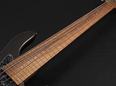 Sadowsky Metro Express MX24 VJ6 24-Fret Vintage J/J Bass Morado Fingerboard ~Silver Metallic~_8