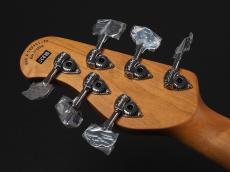 Sadowsky Metro Express MX24 VJ6 24-Fret Vintage J/J Bass Morado Fingerboard ~Silver Metallic~_9