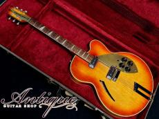 Rickenbacker F-Body Series 360F 1960 Fireglo /Figured Neck /Virgin-Solder&Hi-Originality Parts "Ultra Rare Model"