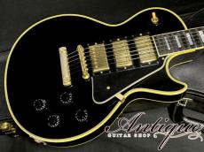 Gibson Custom Shop Historic Collection 1957 Les Paul Custom 3PU 2004 Black One-Owner&Full-Original EX+++ "Black Beauty"_4