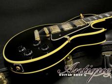 Gibson Custom Shop Historic Collection 1957 Les Paul Custom 3PU 2004 Black One-Owner&Full-Original EX+++ "Black Beauty"_6
