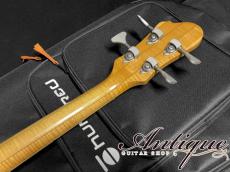 Koll Guitars Thunder Glide Semi-Hollow Active Bass 2007 Amber /Exotic Figured w/2-Band EQ 3.72kg "One-Off Custom"_10
