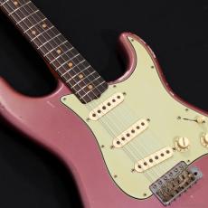Fender Custom Shop Master Built Apprentice 1963 Stratocaster Relic by George Ruiz [Burgundy Mist Metallic]_4
