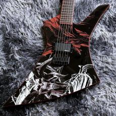 Jackson X Series Limited Edition Kelly KE HT, Amaranth Fingerboard, Diablo