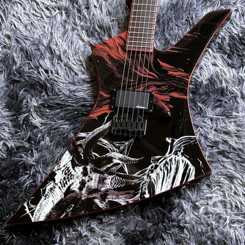 Jackson X Series Limited Edition Kelly KE HT, Amaranth Fingerboard, Diablo