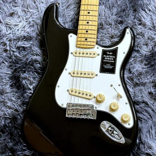 Fender Player II Stratocaster, Maple Fingerboard, Black 【特価】