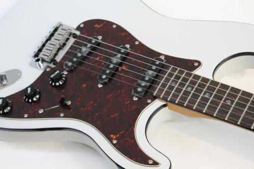 Fender Made in Japan Limited Active Modern Stratocaster, Rosewood Fingerboard, Feather Gray