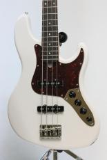 Fender Made in Japan Limited Active Modern Jazz Bass, Rosewood Fingerboard, Feather Gray_9