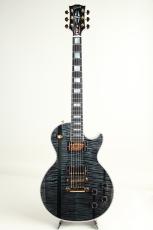 Gibson Les Paul Custom Figured Aqua Stripe Gloss S/N:CS503281 2025_2