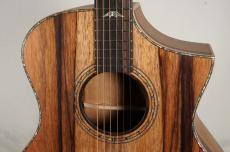 Bromo Guitars BAR4GCE【マンゴーボディ!】【オール単板】_6