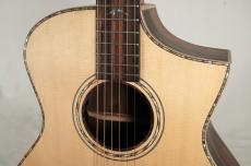 Bromo Guitars BAR5CE【オール単板】【ピックアップ搭載】_5