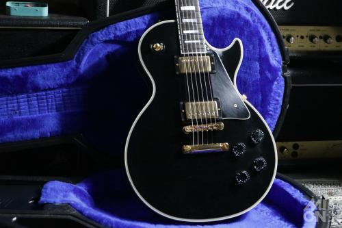 Gibson Les Paul Custom Ebony Gold Hardware 1987