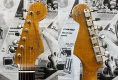 Fender Custom Shop ~2017 Limited Edition~ Black Roasted Dual-Mag Stratocaster Relic -Balck- 2022USED!!_5