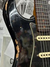 Fender Custom Shop ~2017 Limited Edition~ Black Roasted Dual-Mag Stratocaster Relic -Balck- 2022USED!!_7