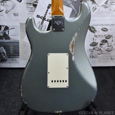 Fender Custom Shop MBA 1963 Stratocaster Relic -Ice Blue Metallic over Charcoal Frost Metallic- by Dan Gonzalez _3
