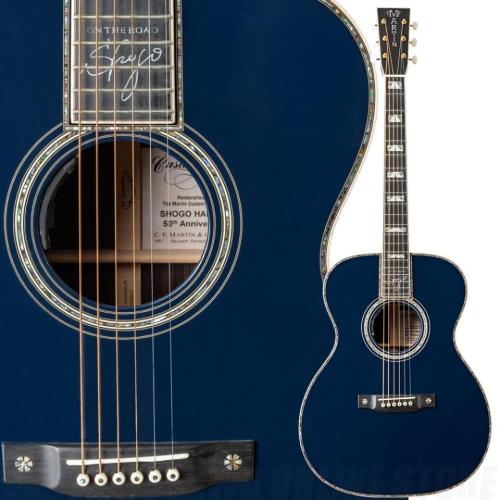 Martin Custom & Special Editions OM Style 42 SH NAVY BLUE 【浜田省吾シグネチャーモデル】【期間限定受注生産モデル・ご予約受付中】