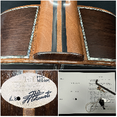 Terry's Terry Premium Terry PTJ-100AM / Adirondack Spruce Top・Madagascar Rosewood Side and Back・Abalone Trim and Rosette・Honduras Mahogany and Ebony 5P Neck・Ebony Fingerboard・Tortoise Color  Pick-guard_16