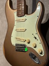 Fender Mexico 2021 Stratocaster 75th Road Worn Harvest Gold Relic_3