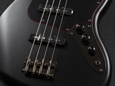 Fender Made in Japan Limited Hybrid II Jazz Bass Noir Rosewood Fingerboard ~Black~_6