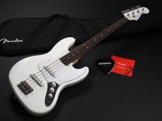 Fender Made in Japan Limited Hybrid II Jazz Bass Blanc Rosewood Fingerboard ~White~_2