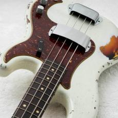 Fender Custom Shop 1960 Precision Bass Heavy Relic Olympic White on 3 Color Sunburst 【2020年製・USED】【4.06kg】_4