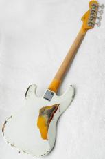 Fender Custom Shop 1960 Precision Bass Heavy Relic Olympic White on 3 Color Sunburst 【2020年製・USED】【4.06kg】_8