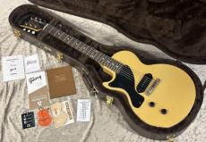 Gibson Custom Shop 【セカンド品】1957 Les Paul Jr. Single Cut Left Hand VOS TV Yellow #742463【3.79kg】_2