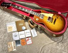 Gibson Custom Shop Historic Collection 1959 Les Paul Standard Reissue VOS Iced Tea Burst s/n 95093【3.83kg】_2