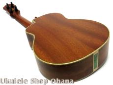 aNueNue [aNN-UC110 Green Bird]コンサート 中南米産マホガニー単板 カッタウェイ_9