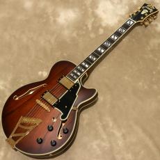 D'Angelico Deluxe Series Deluxe SS , Satin Brown Burst_2