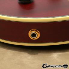 D'Angelico Deluxe Series Deluxe Mini DC P-90, Satin Trans Wine_10