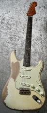 Fender Custom Shop MBS 1961 Stratocaster Heavy Relic by Dale Wilson / Super Faded Aged Sonic Blue [3.41kg]_3