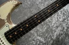 Fender Custom Shop MBS 1961 Stratocaster Heavy Relic by Dale Wilson / Super Faded Aged Sonic Blue [3.41kg]_6