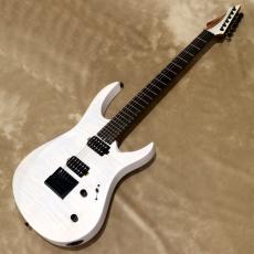 Balaguer Guitars Diablo Standard with Evertune Bridge, Satin Trans White_2