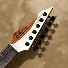 Balaguer Guitars Diablo Standard with Evertune Bridge, Satin Trans White_4