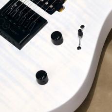 Balaguer Guitars Diablo Standard with Evertune Bridge, Satin Trans White_8