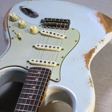 Fender Custom Shop 【決算セール】1962 Stratocaster Heavy Relic Aged Sonic Blue #CZ586191【3.64kg】_3