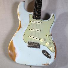 Fender Custom Shop 【決算セール】1962 Stratocaster Heavy Relic Aged Sonic Blue #CZ586191【3.64kg】_4