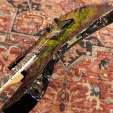 Jackson JS Series Dinky JS20 DKQ 2PT, Amaranth Fingerboard, Transparent Green Burst 【特価】_10